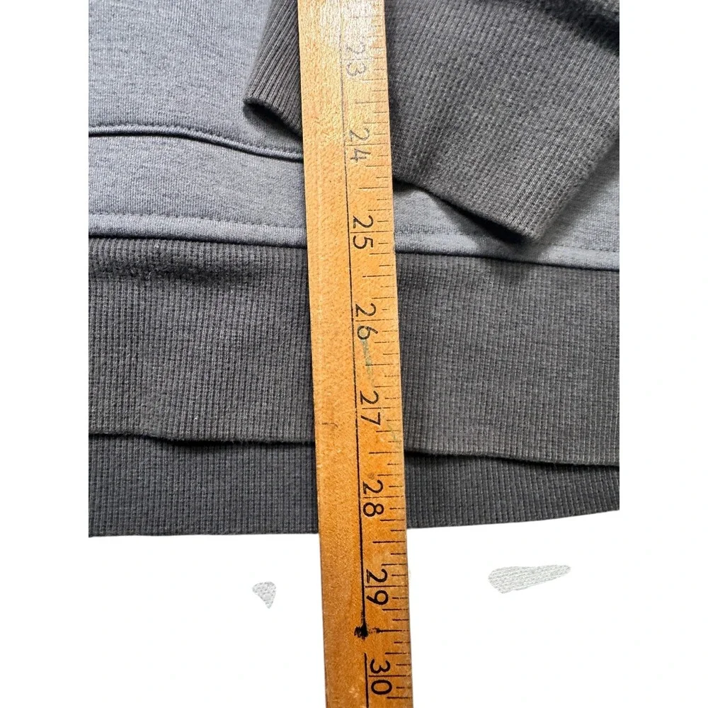 The North‎ Face Mens Full Zip Hoodie Jacket Grey XL Polyester Blend